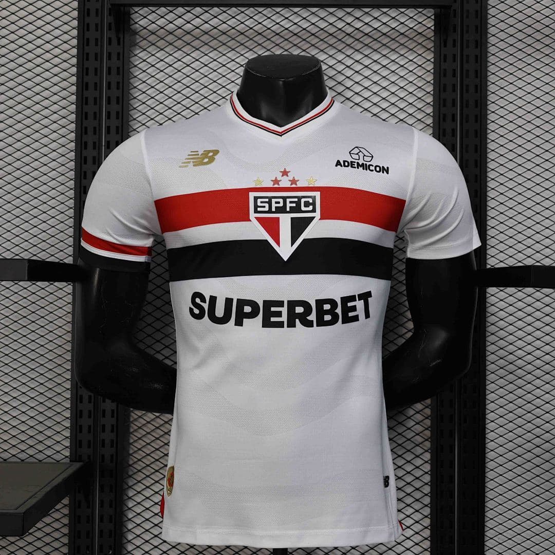 Camisa São Paulo Home 2025/26 — Versão Jogador