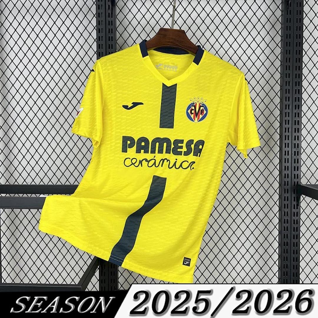 Camisa Villarreal CF Home 2025/26