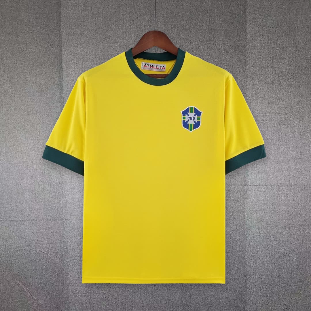 Camisola Retrô Seleção do Brasil 1970