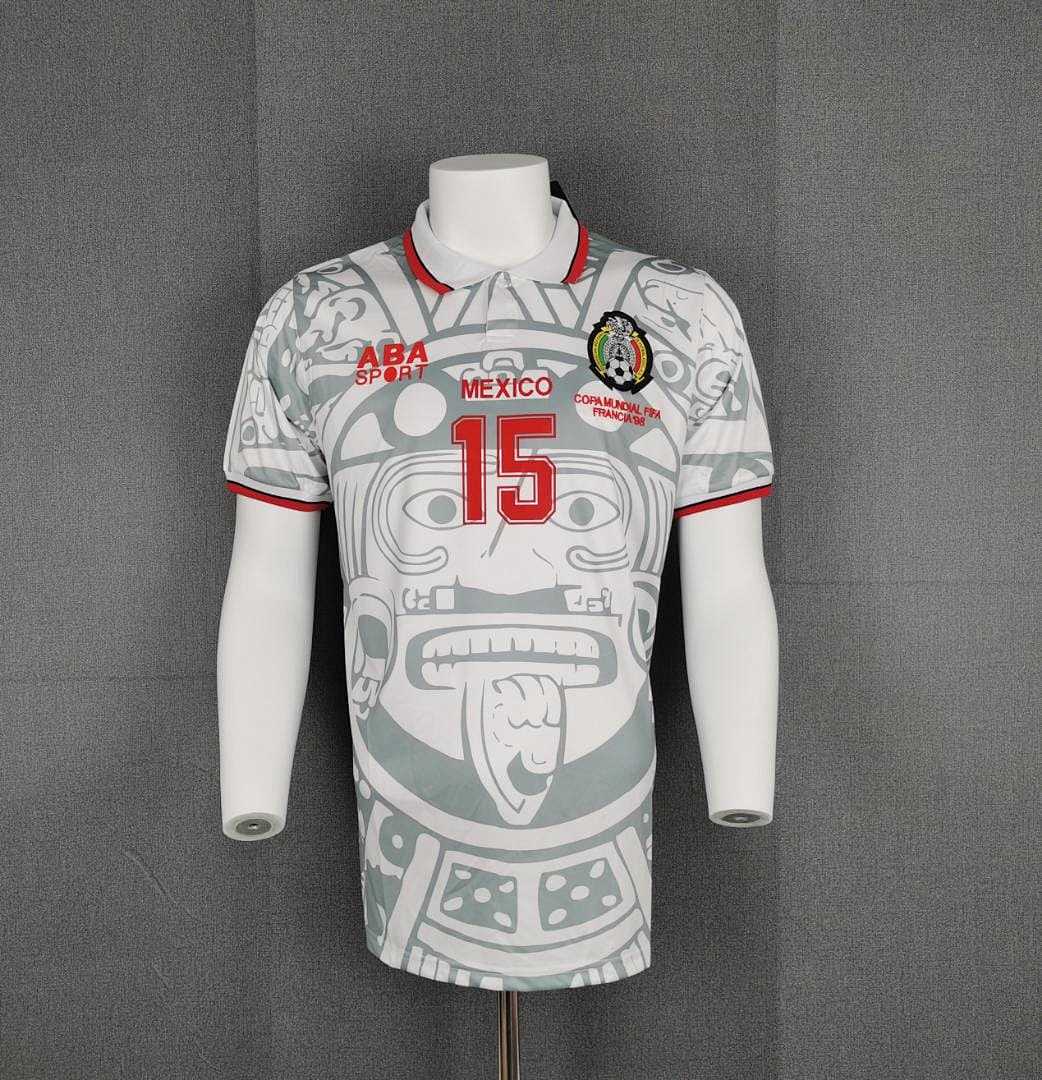 Camisola Retrô Seleção do México 1998 Away