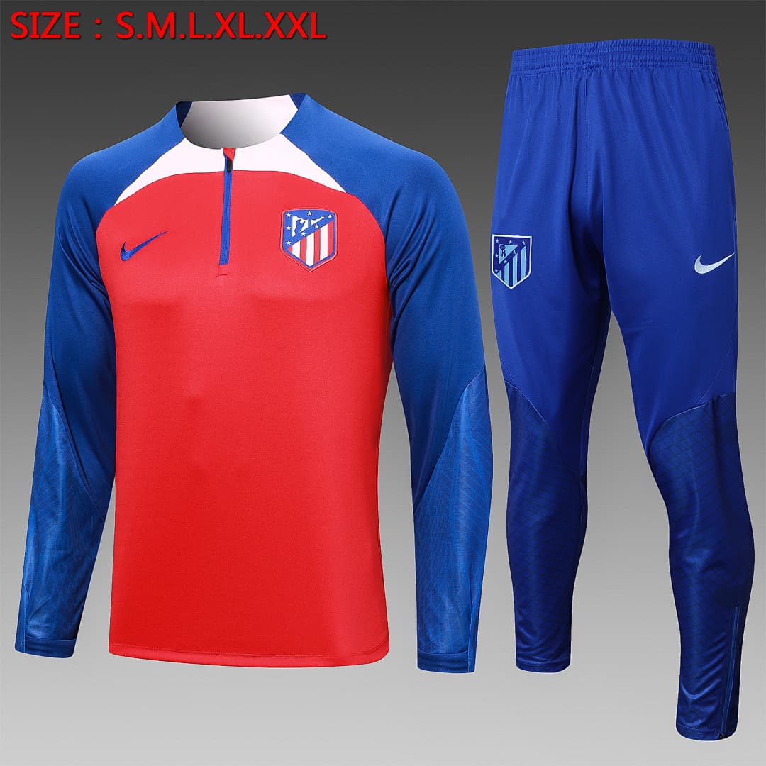 Fato de Treino Atletico Madrid Manga Longa 2026/27 — Vermelho