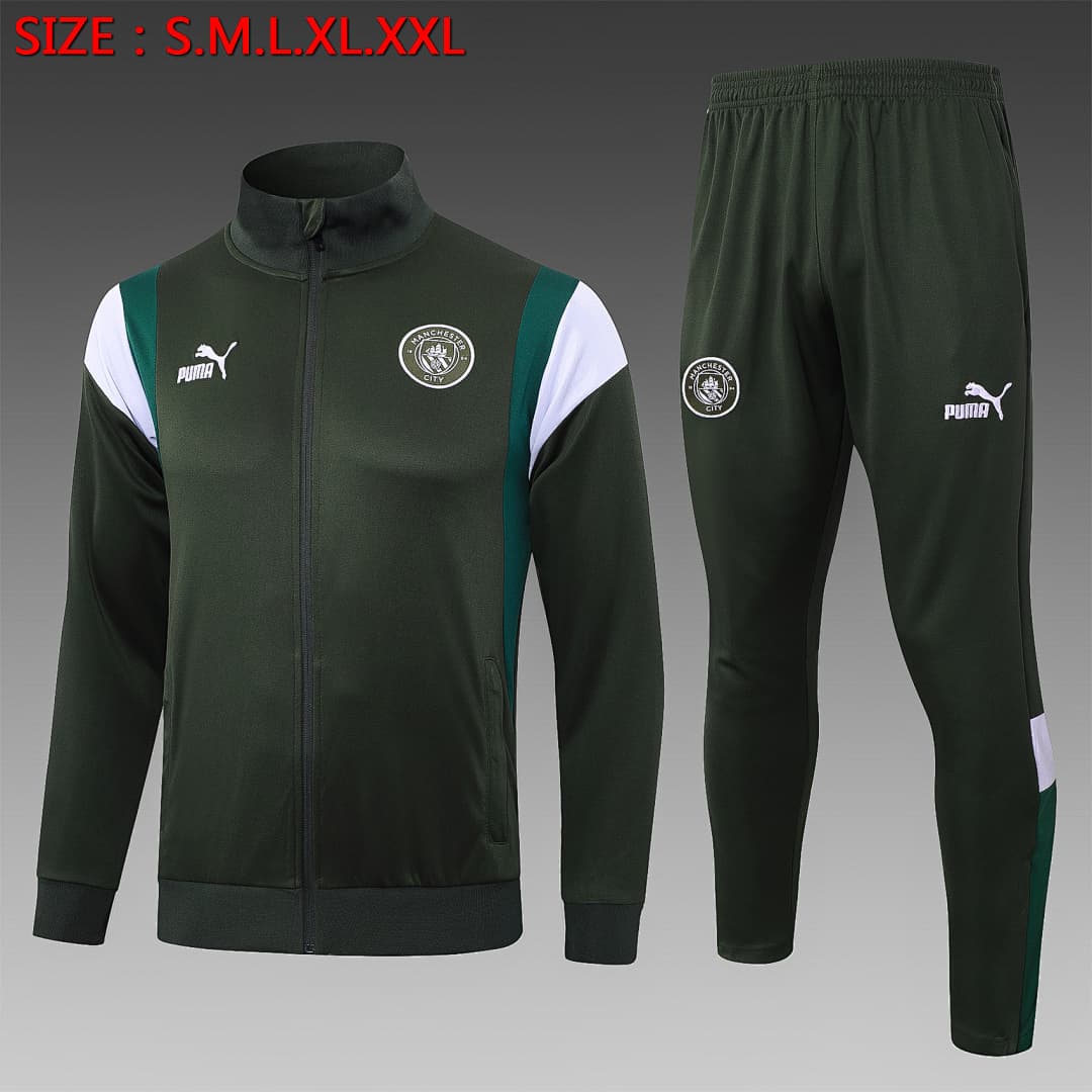 Casaco Manchester City 2026/27 — Verde Escuro