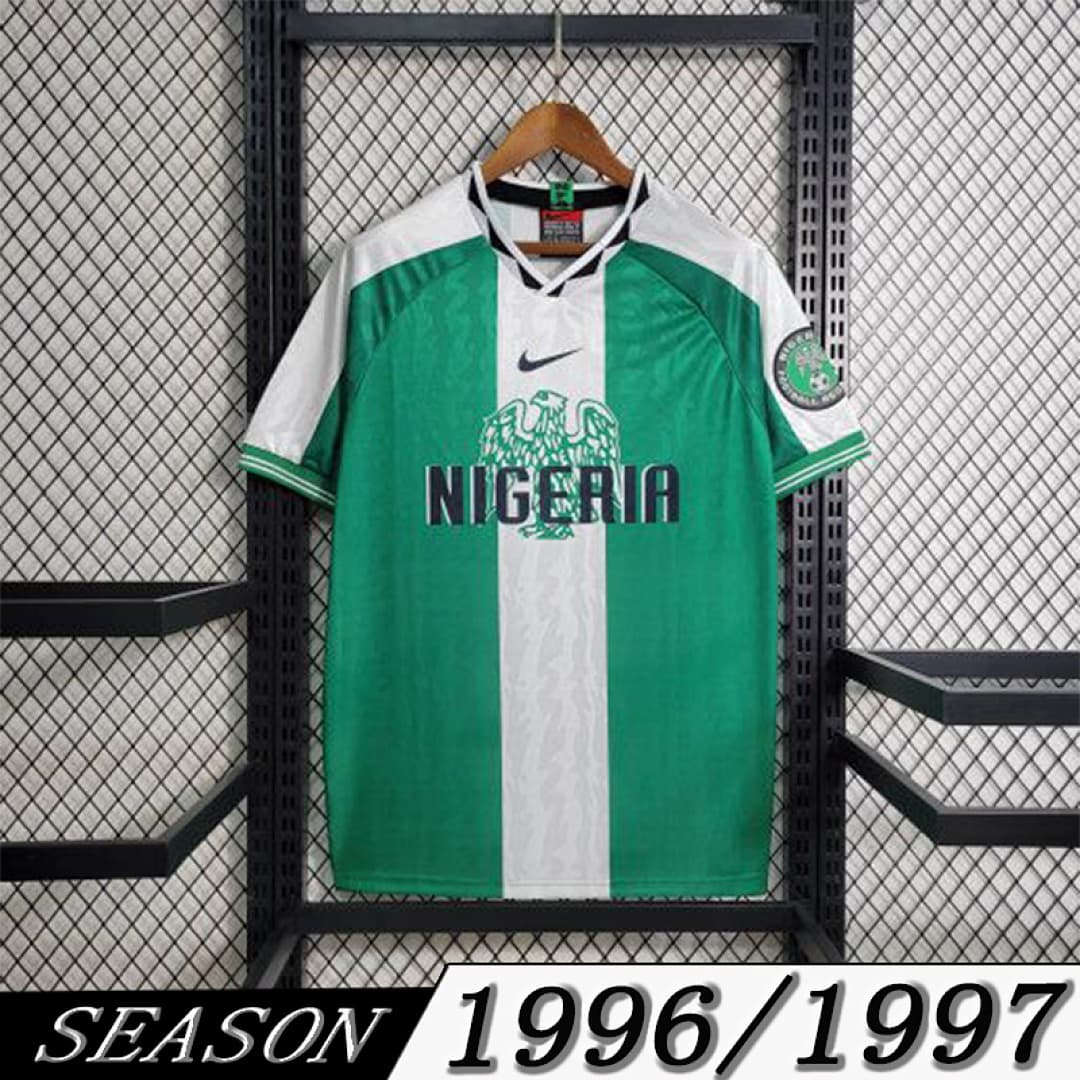 Camisola Retrô Seleção da Nigéria 1996