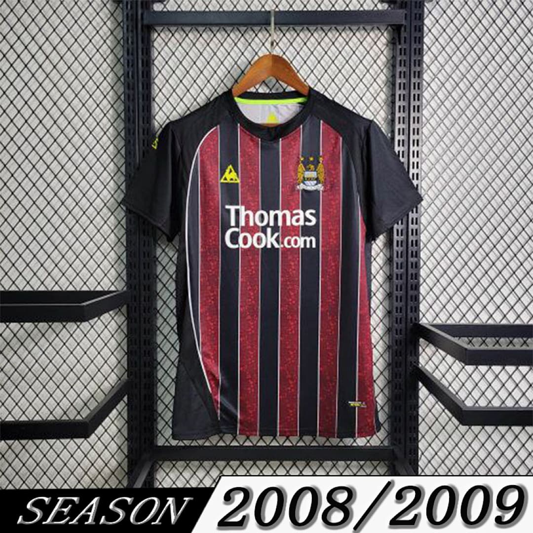 Camisola Retrô Manchester City 2008/09 Away