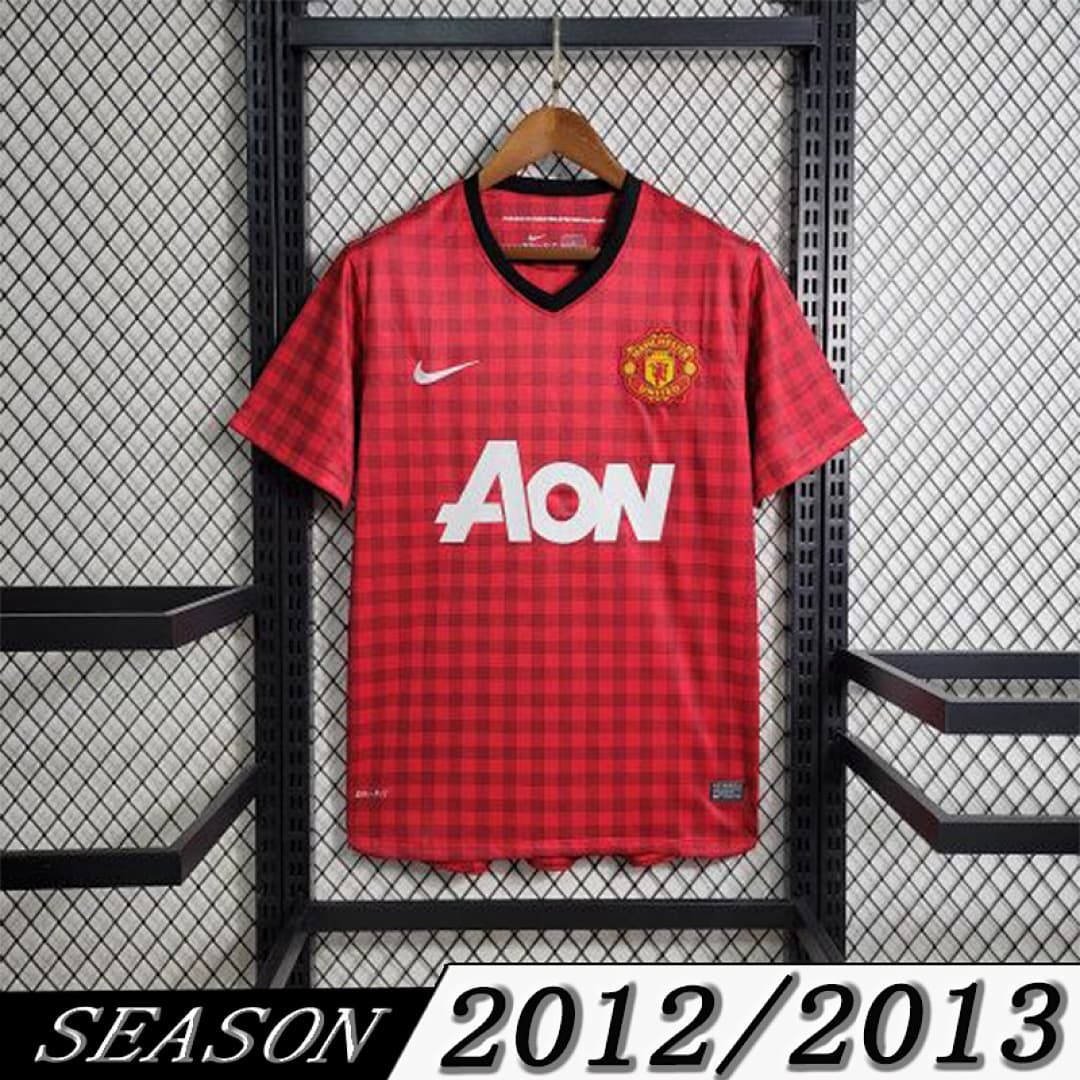 Camisola Retrô Manchester United 2012/13
