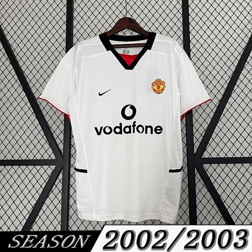 Camisola Retrô Manchester United 2002/03 Away