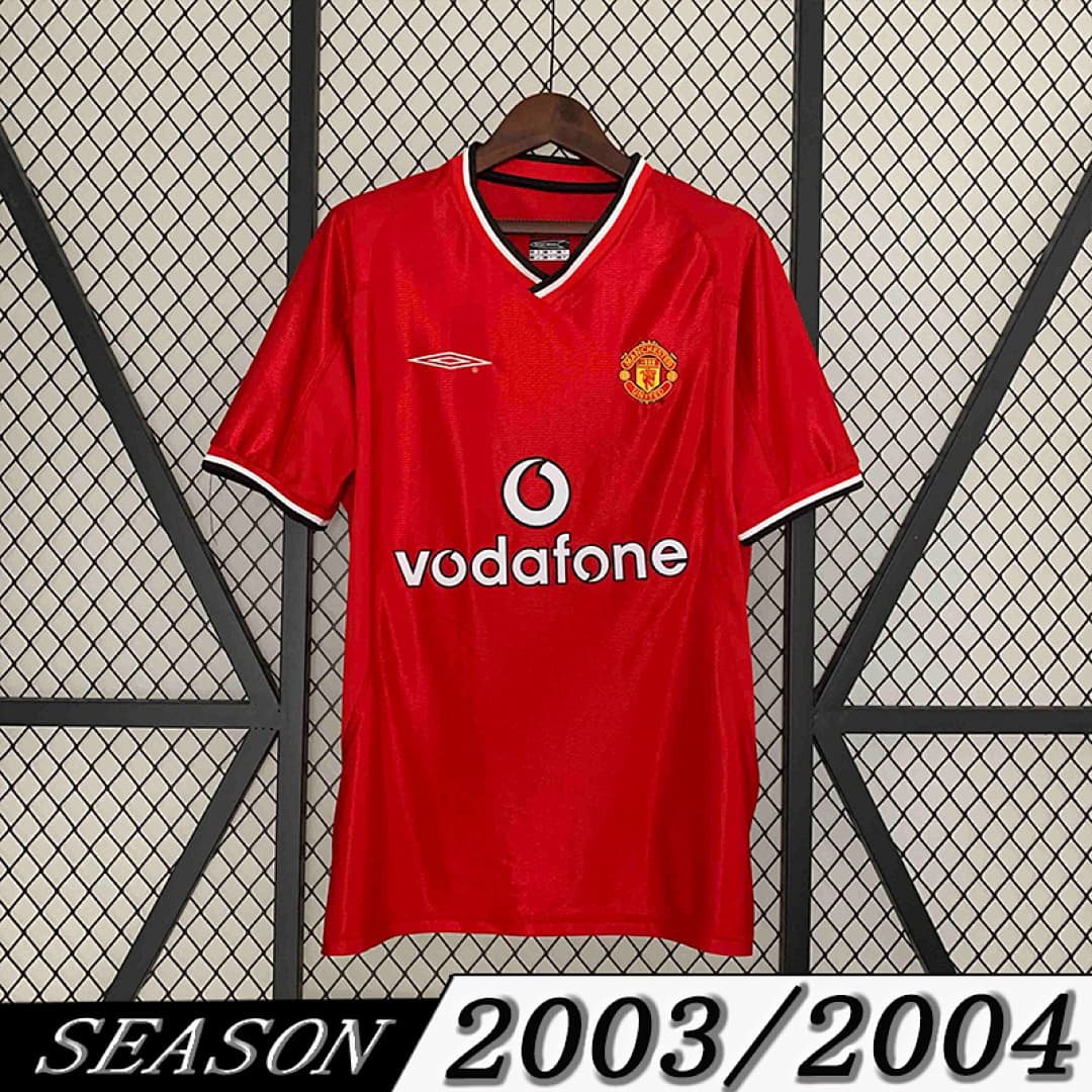 Camisola Retrô Manchester United 2003/04