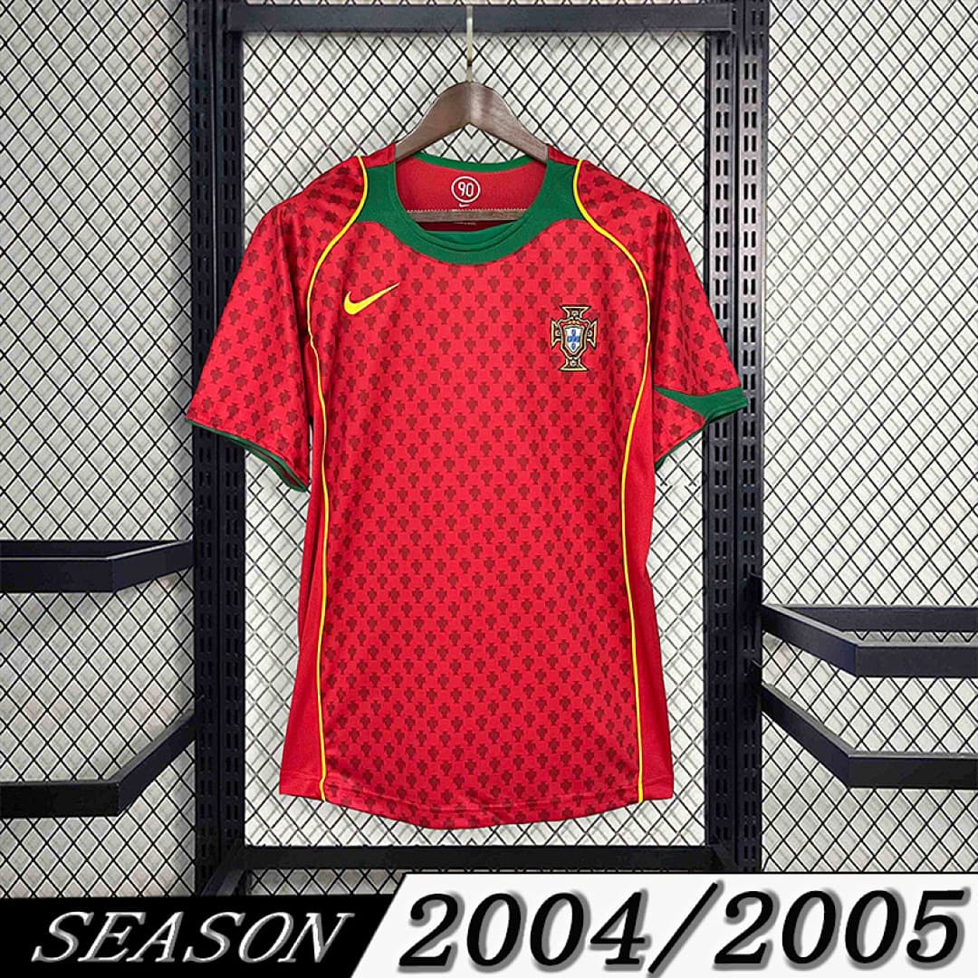 Camisola Retrô Seleção de Portugal 2004