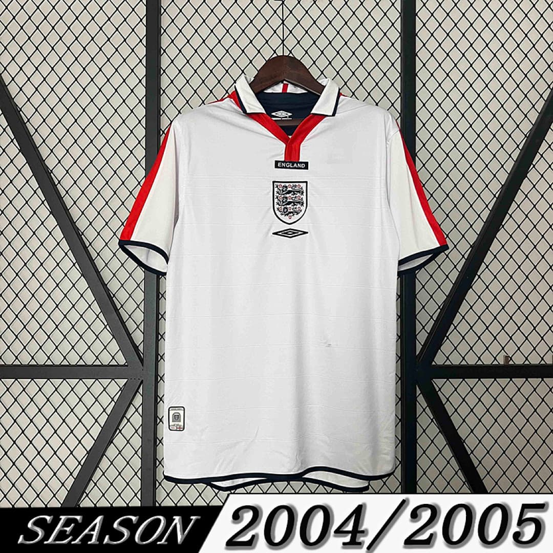 Camisola Retrô Seleção da Inglaterra 2004