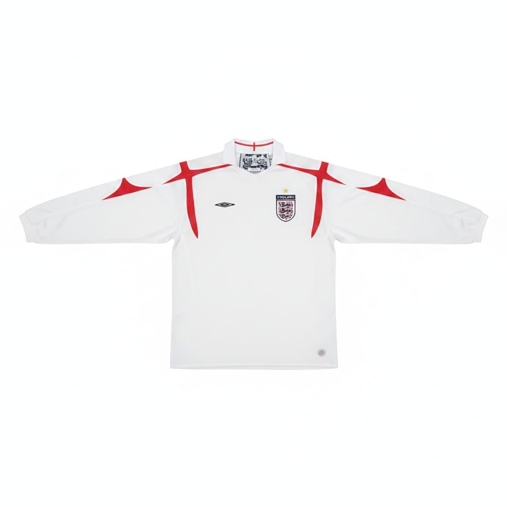 Camisola Retrô Seleção da Inglaterra 2005