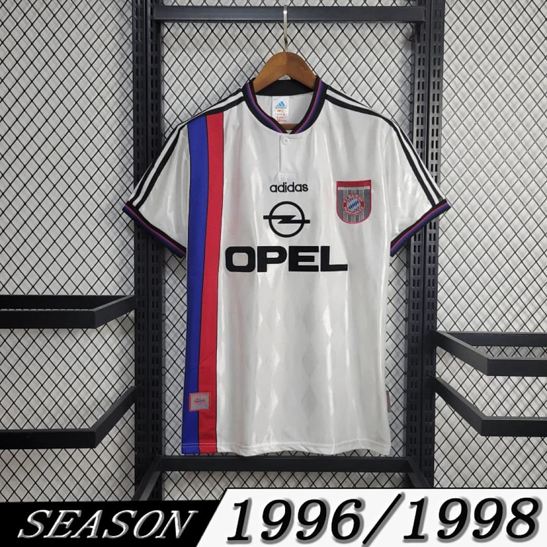 Camisola Retrô Bayern 1996/98 Away