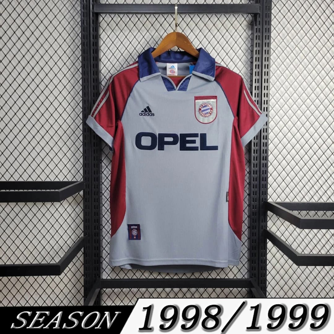 Camisola Retrô Bayern 1998/99 Away