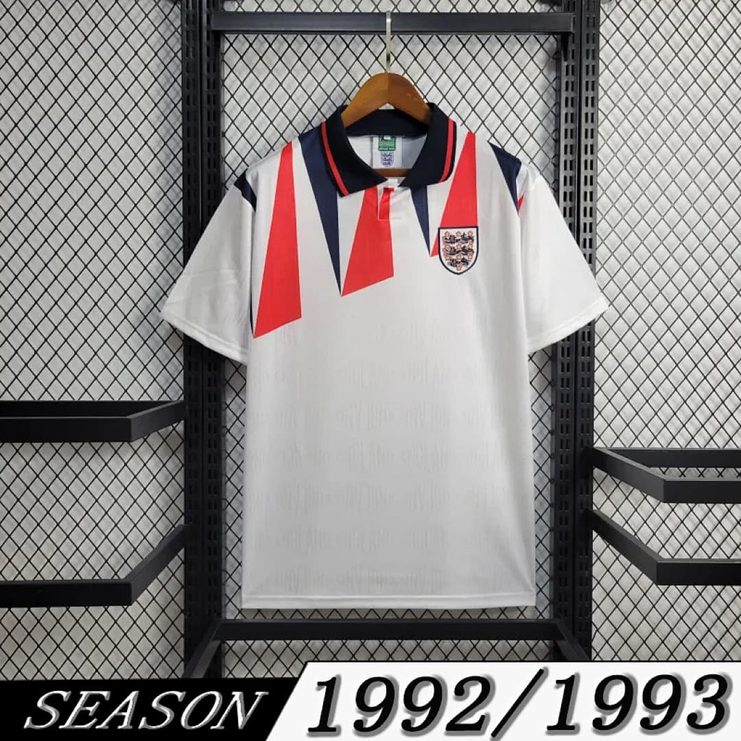 Camisola Retrô Seleção da Inglaterra 1992