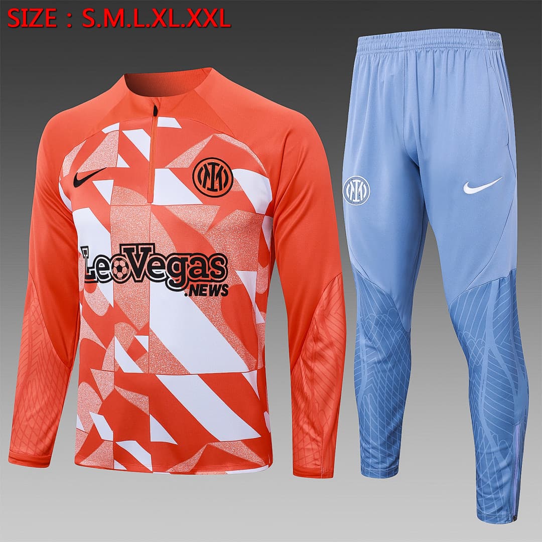 Fato de Treino Inter Milan Manga Longa 2026/27 — Laranja