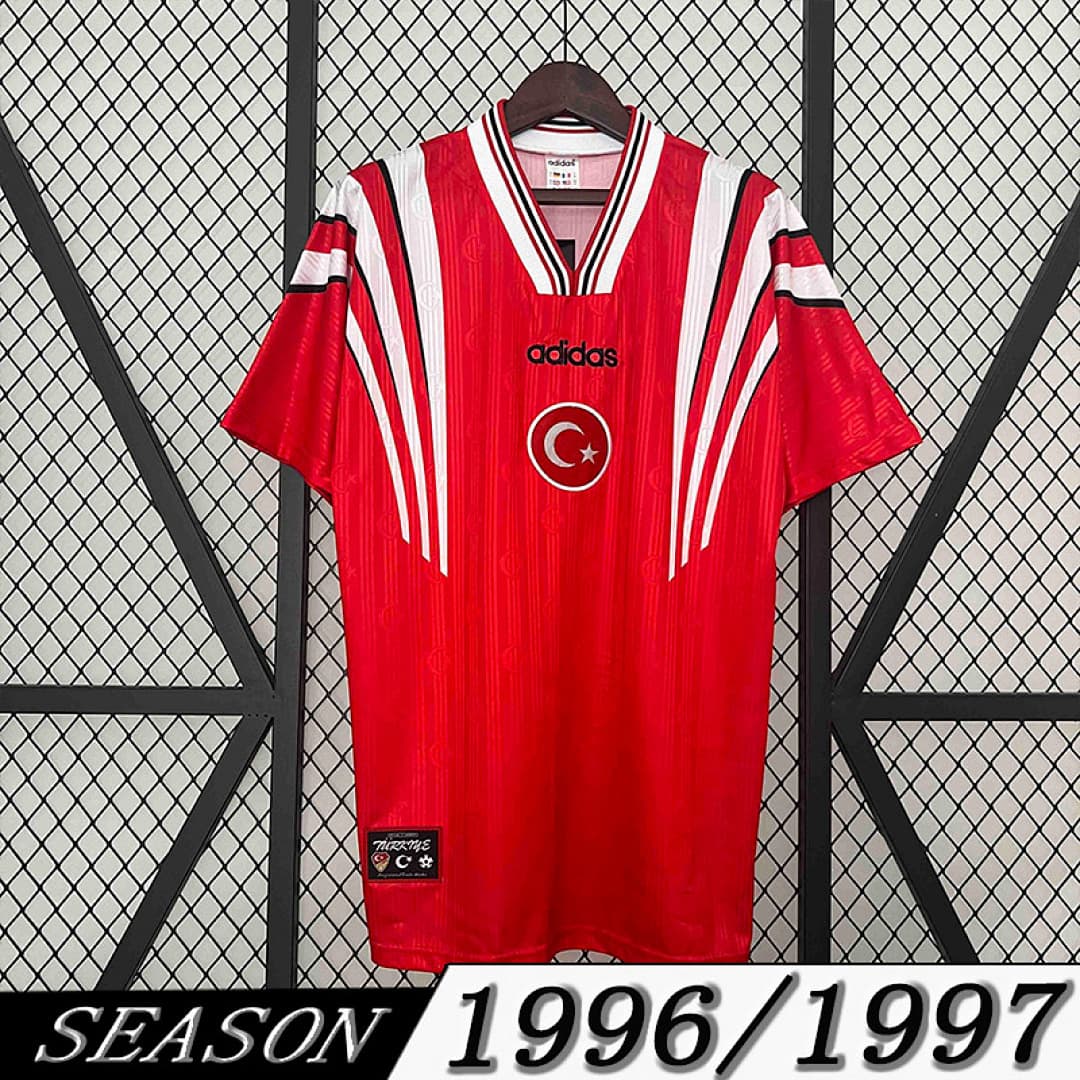 Camisola Retrô Seleção da Turquia 1996