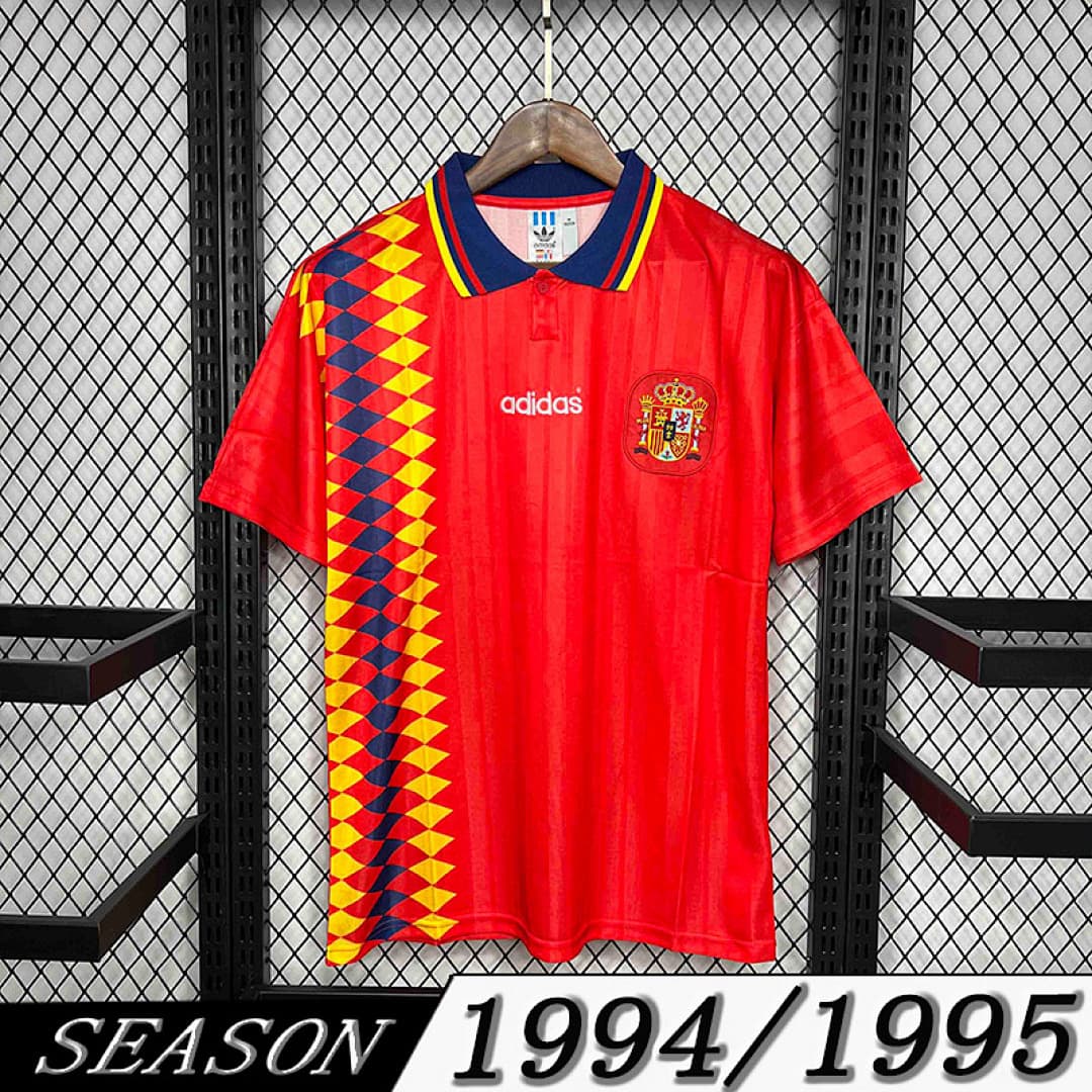 Camisola Retrô Seleção da Espanha 1994