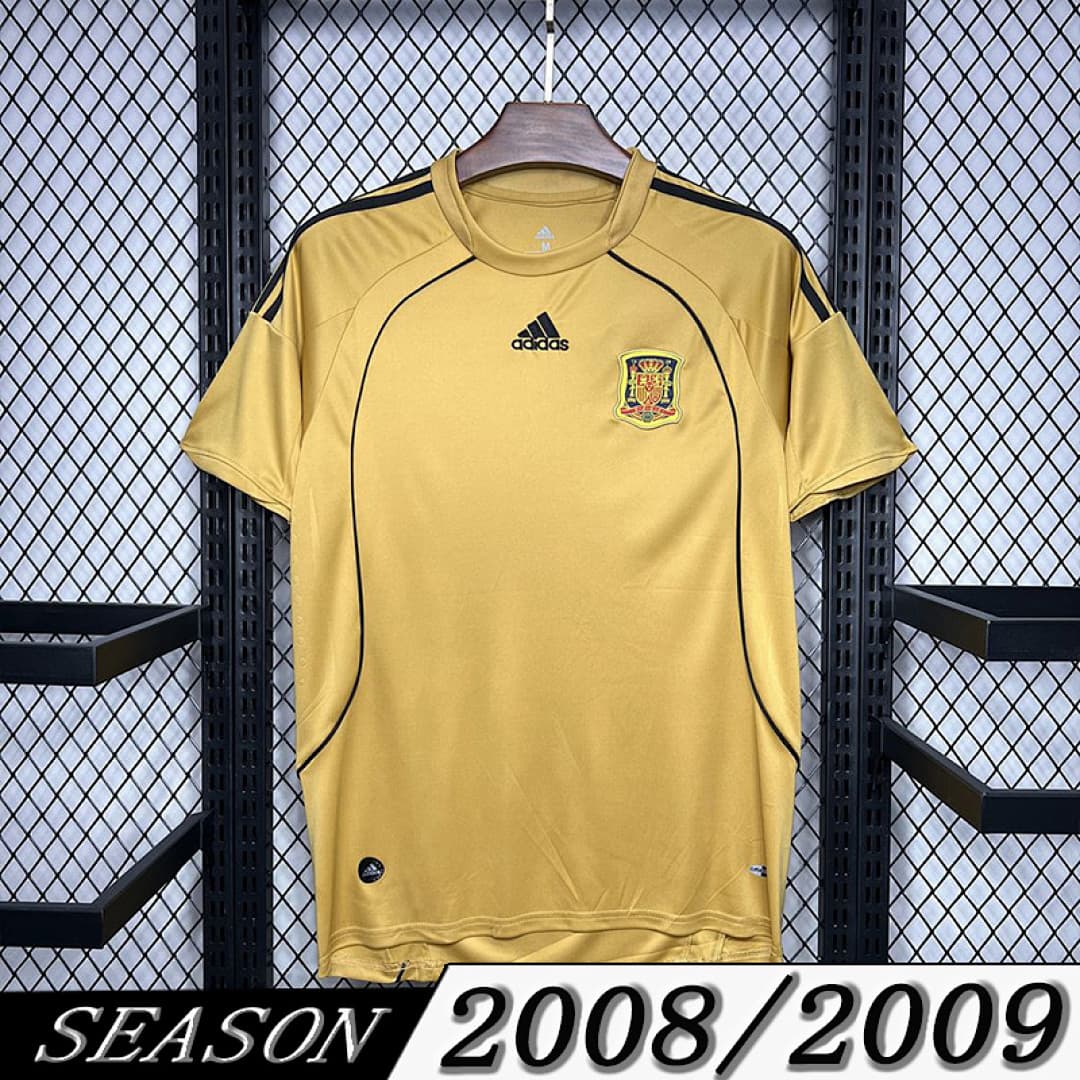 Camisola Retrô Seleção da Espanha 2008 Away