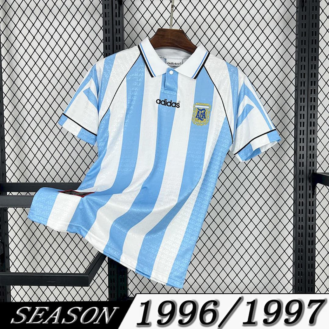 Camisola Retrô Seleção da Argentina 1996