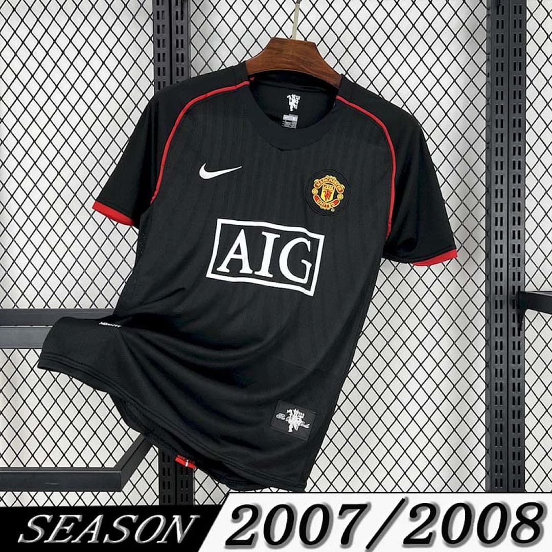 Camisola Retrô Manchester United 2007/08