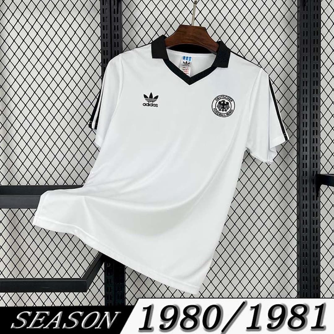 Camisola Retrô Seleção da Alemanha 1980