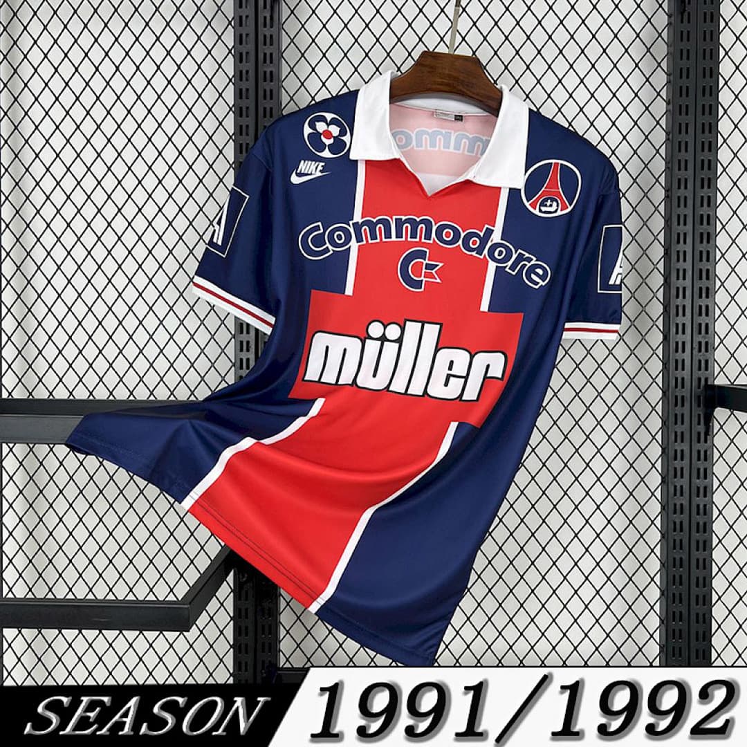 Camisola Retrô PSG 1991/92