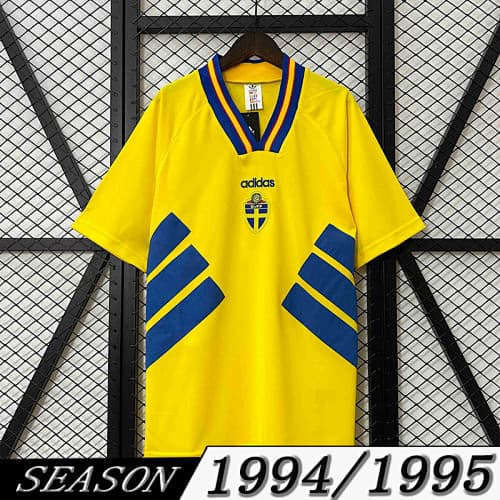Camisola Retrô Seleção da Suécia 1994