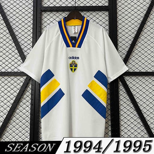 Camisola Retrô Seleção da Suécia 1994 Away