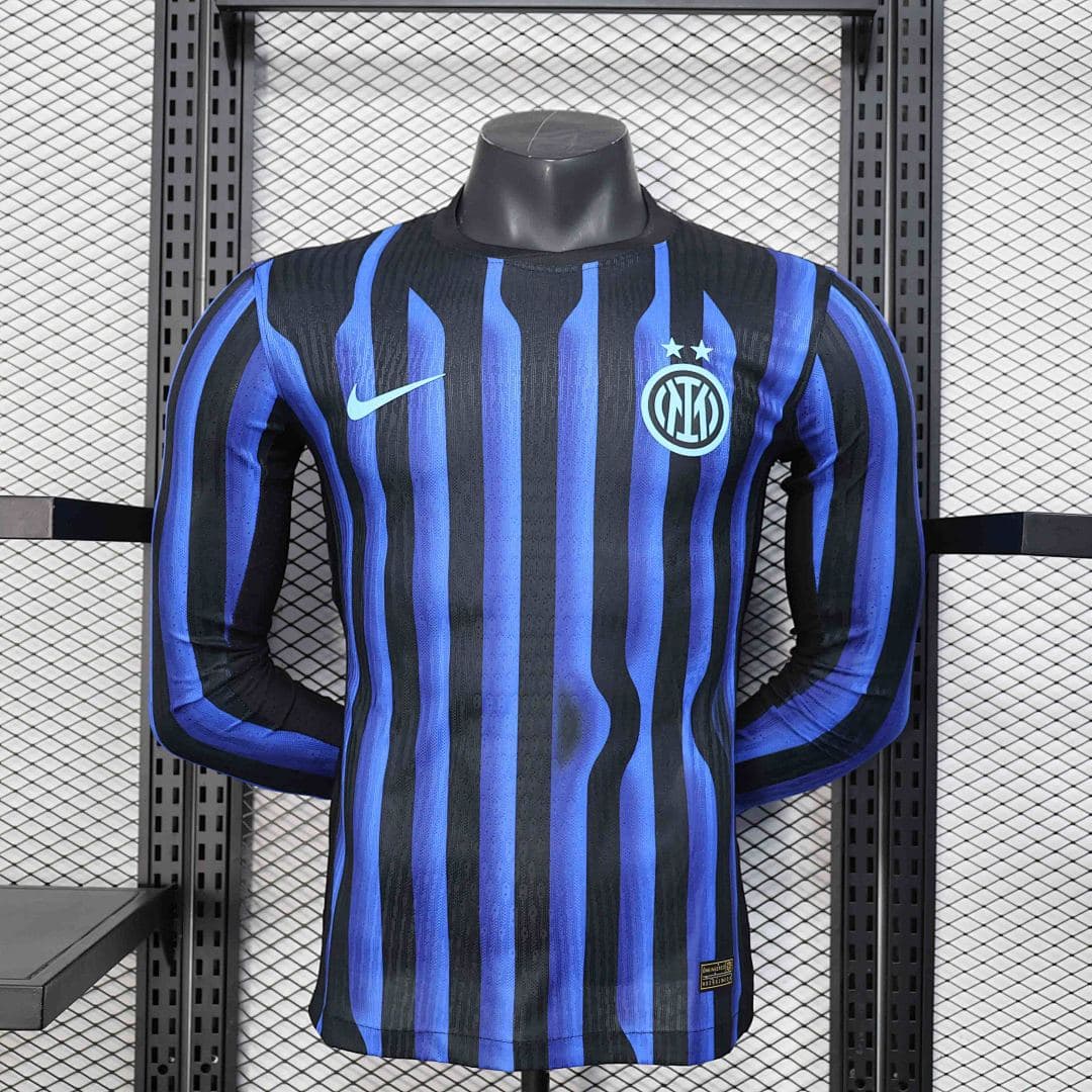 Camisola Manga Longa Inter Home 2026/27 — Versão Jogador