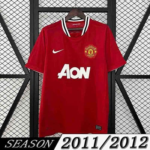 Camisola Retrô Manchester United 2011/12