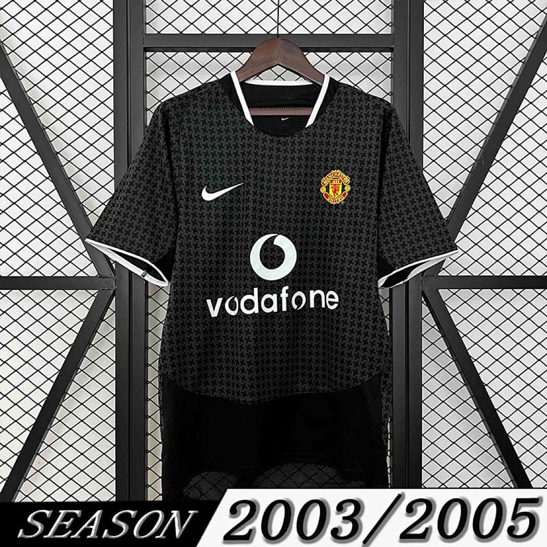 Camisola Retrô Manchester United 2003/05 Away