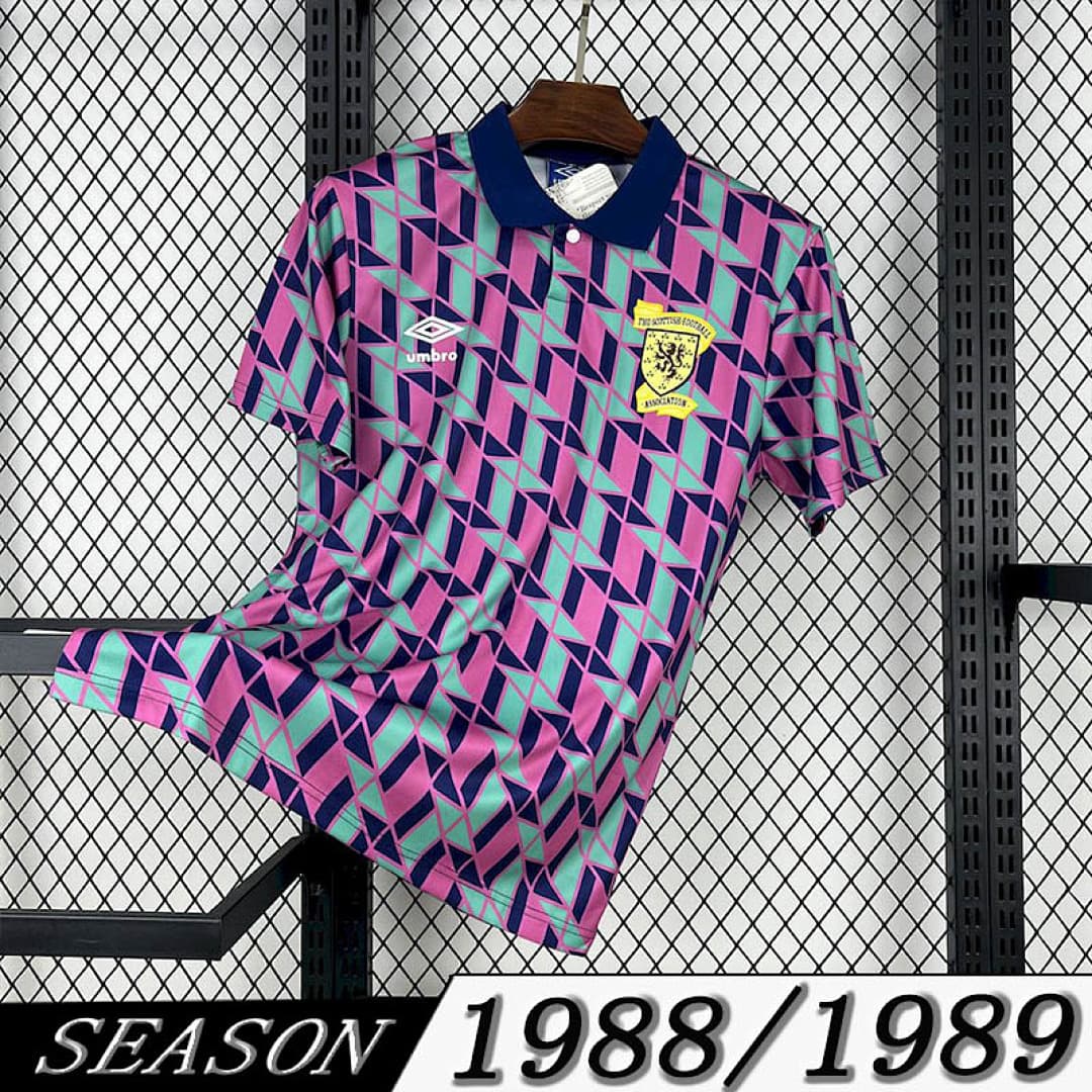 Camisola Retrô Seleção da Escócia 1988