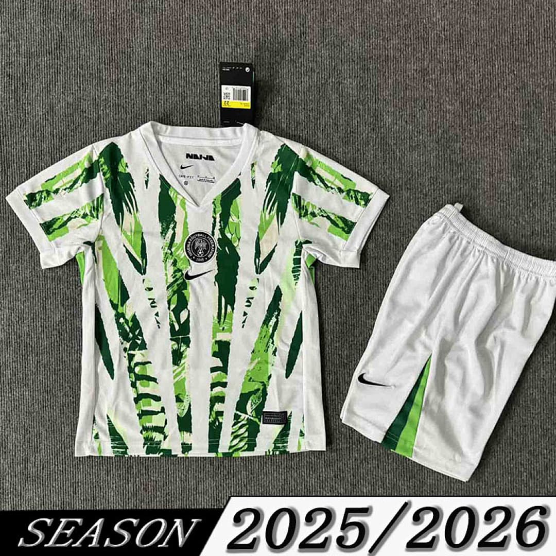 Kit Infantil Seleção da Nigéria Home 2026/27