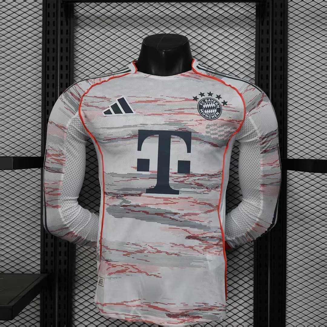 Camisola Manga Longa Bayern Away 2026/27 — Versão Jogador
