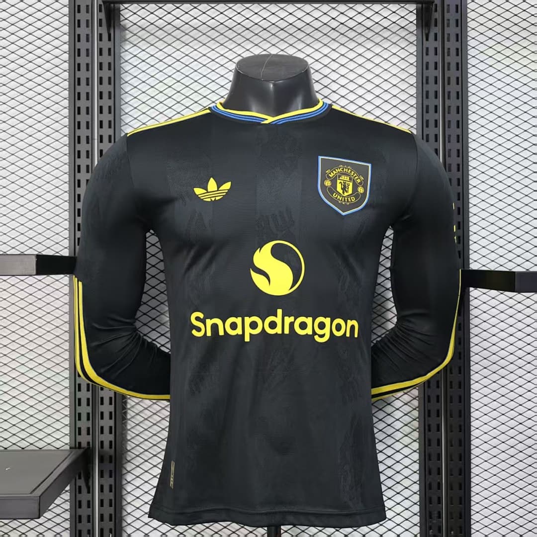 Camisola Manga Longa Manchester United Home 2026/27 — Versão Jogador