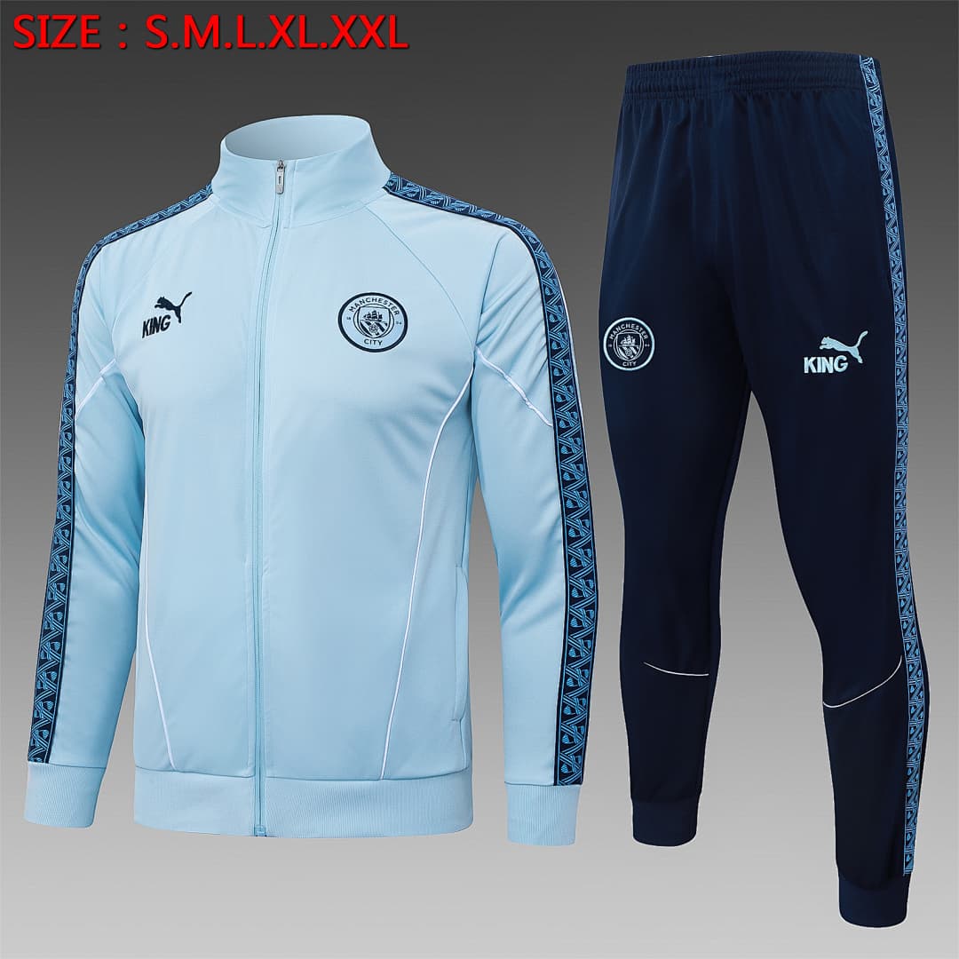 Casaco Manchester City 2026/27 — Azul Claro