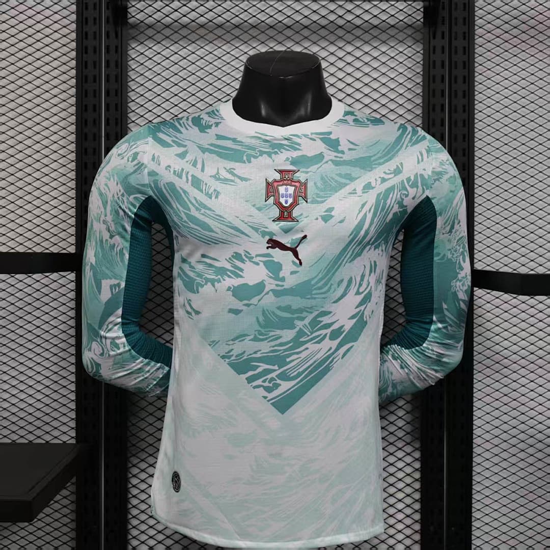 Camisola Manga Longa Seleção de Portugal Away 2026/27 — Versão Jogador