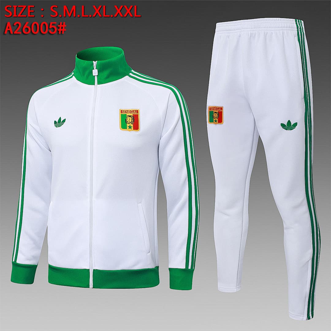 Casaco Seleção do Senegal 2026/27 — Branco