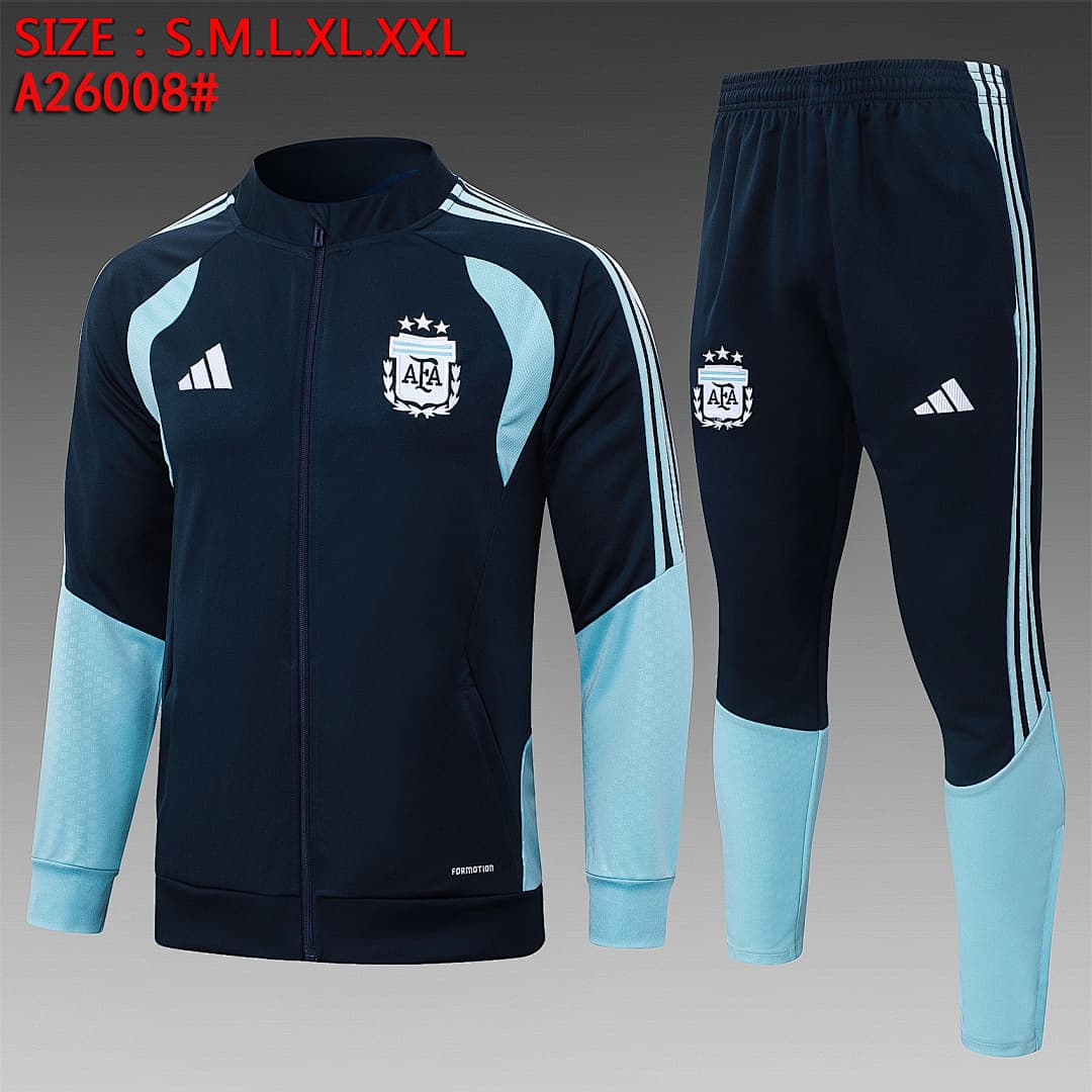 Casaco Seleção da Argentina 2026/27 — Azul Royal