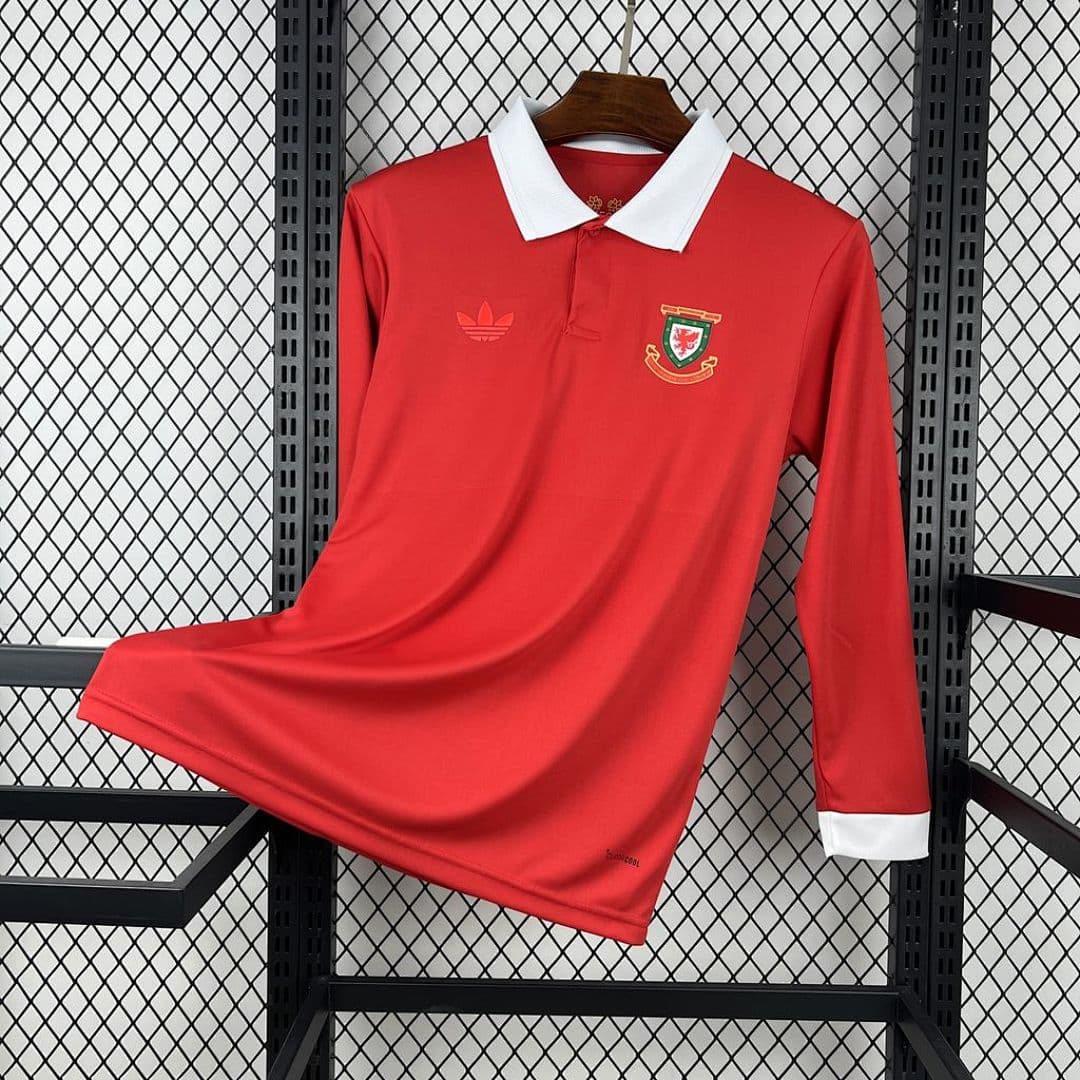 Camisola Manga Longa Seleção do País de Gales Home 2026/27