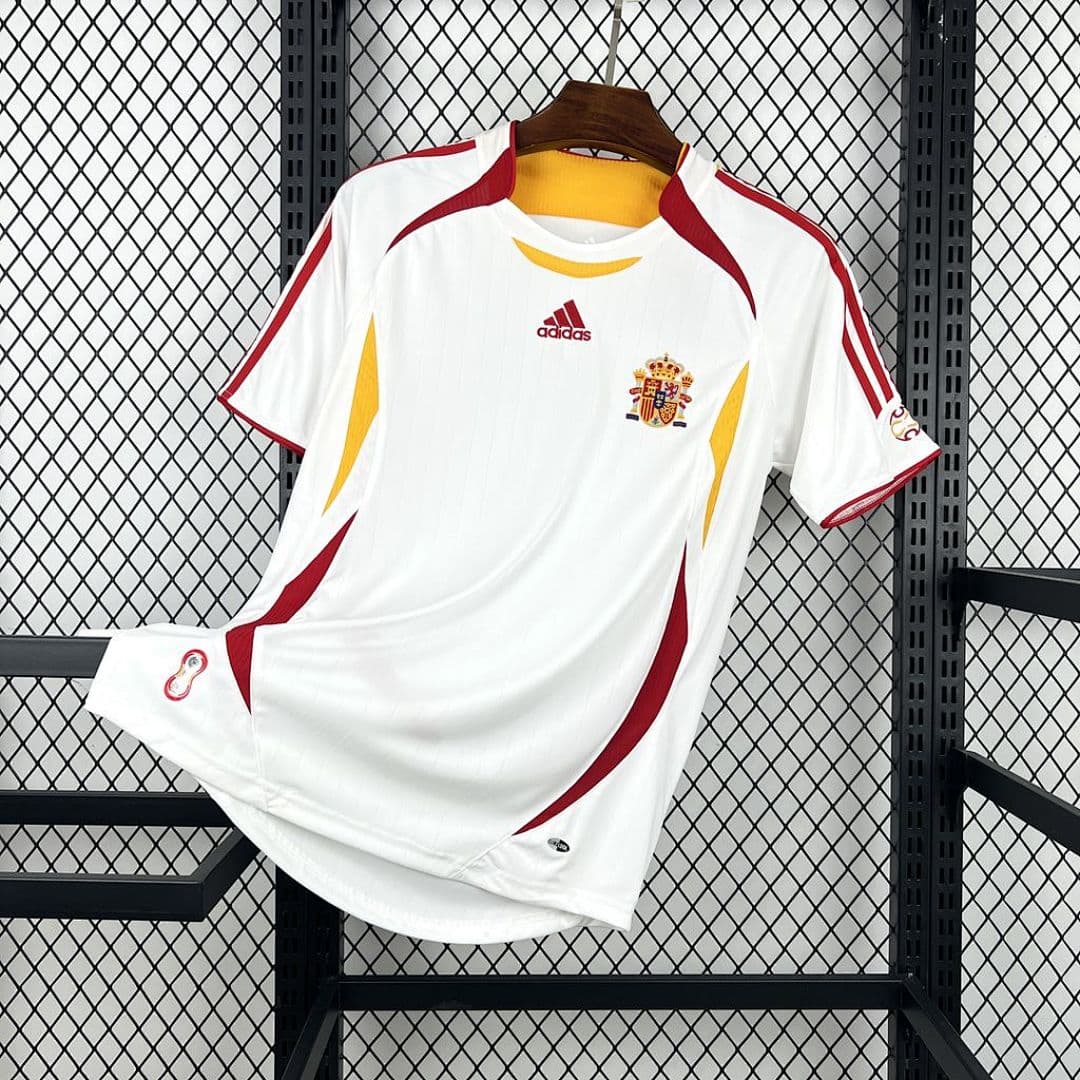 Camisola Retrô Seleção da Espanha 2006 Away