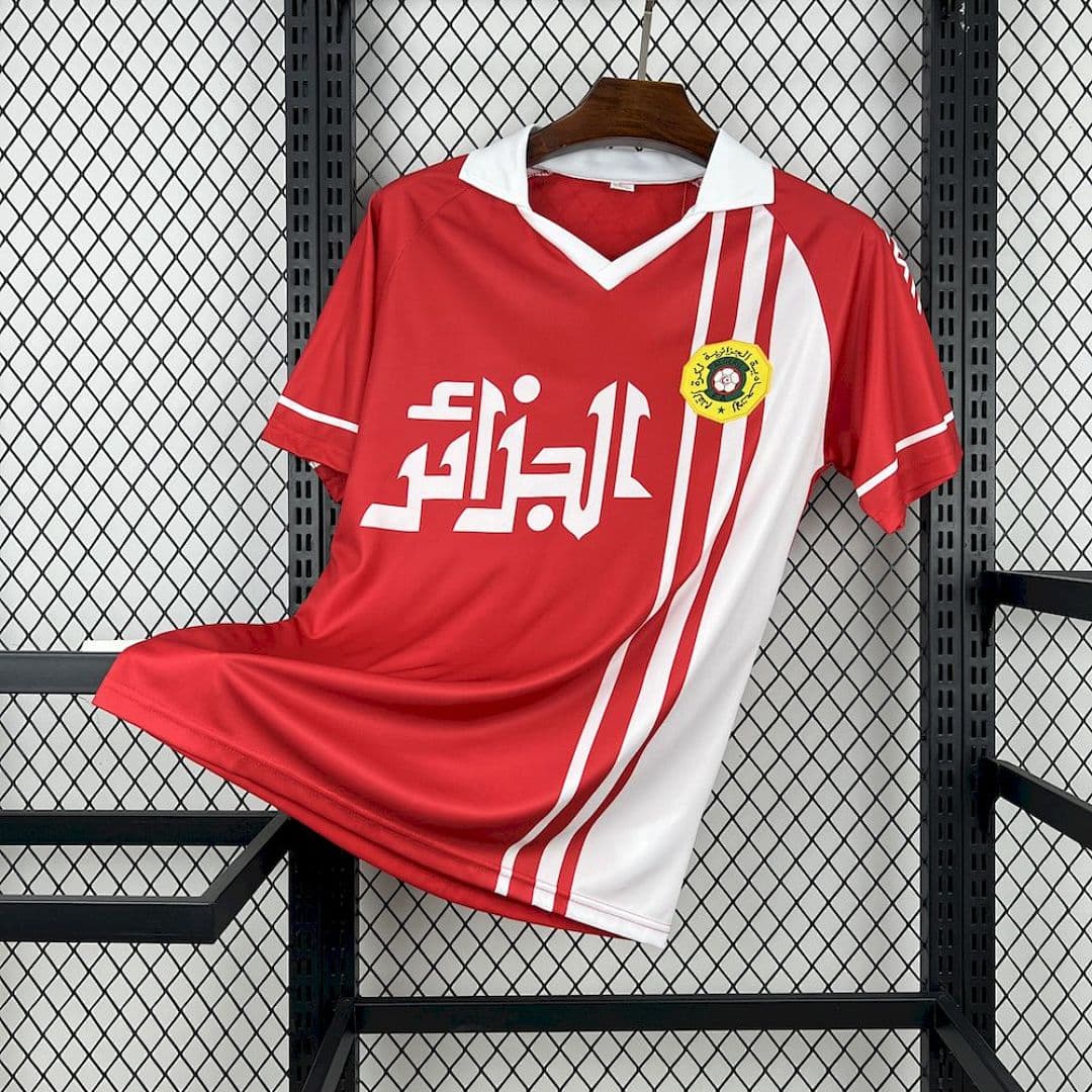 Camisola Retrô Seleção da Argélia 1986 Away