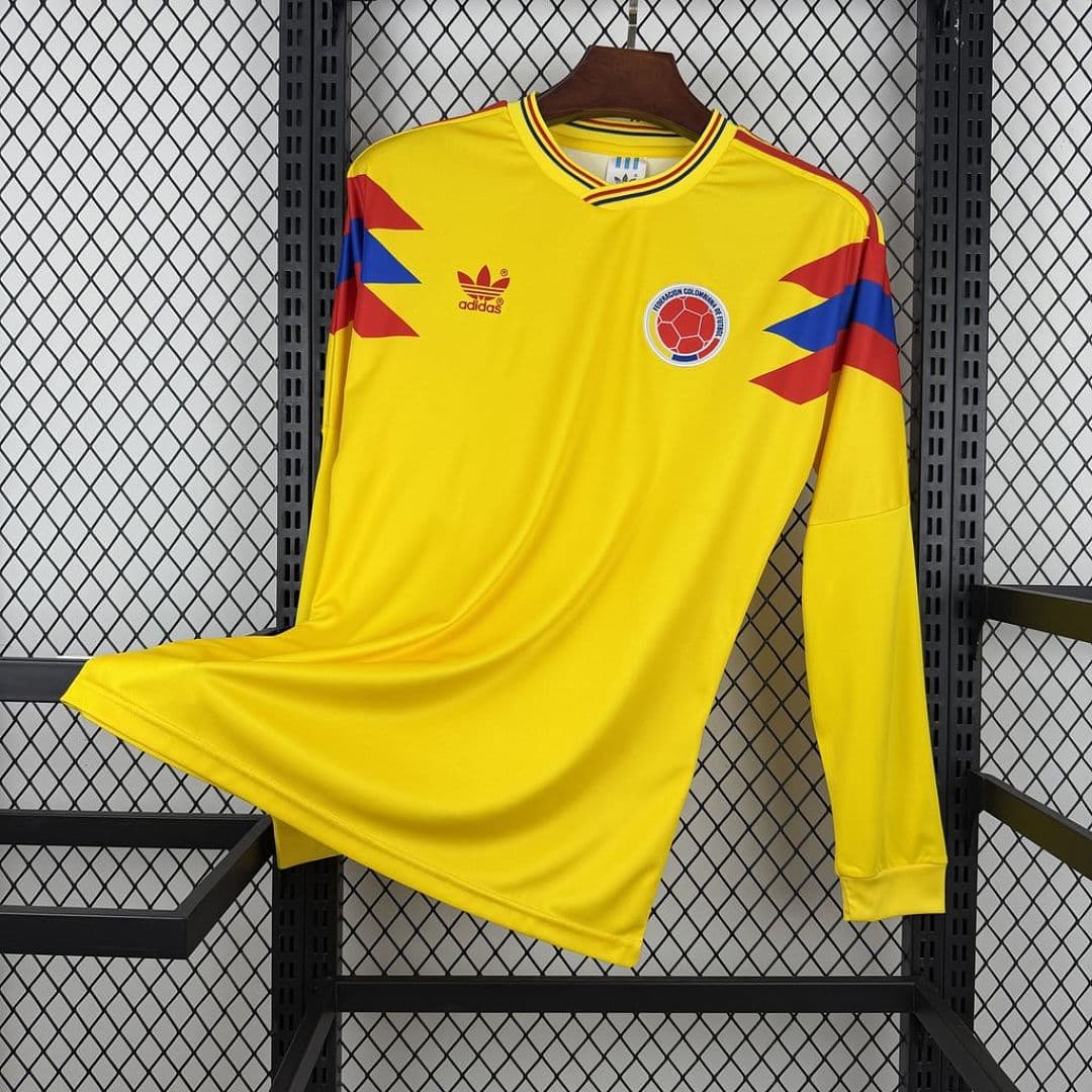 Camisola Retrô Seleção da Colômbia 1990