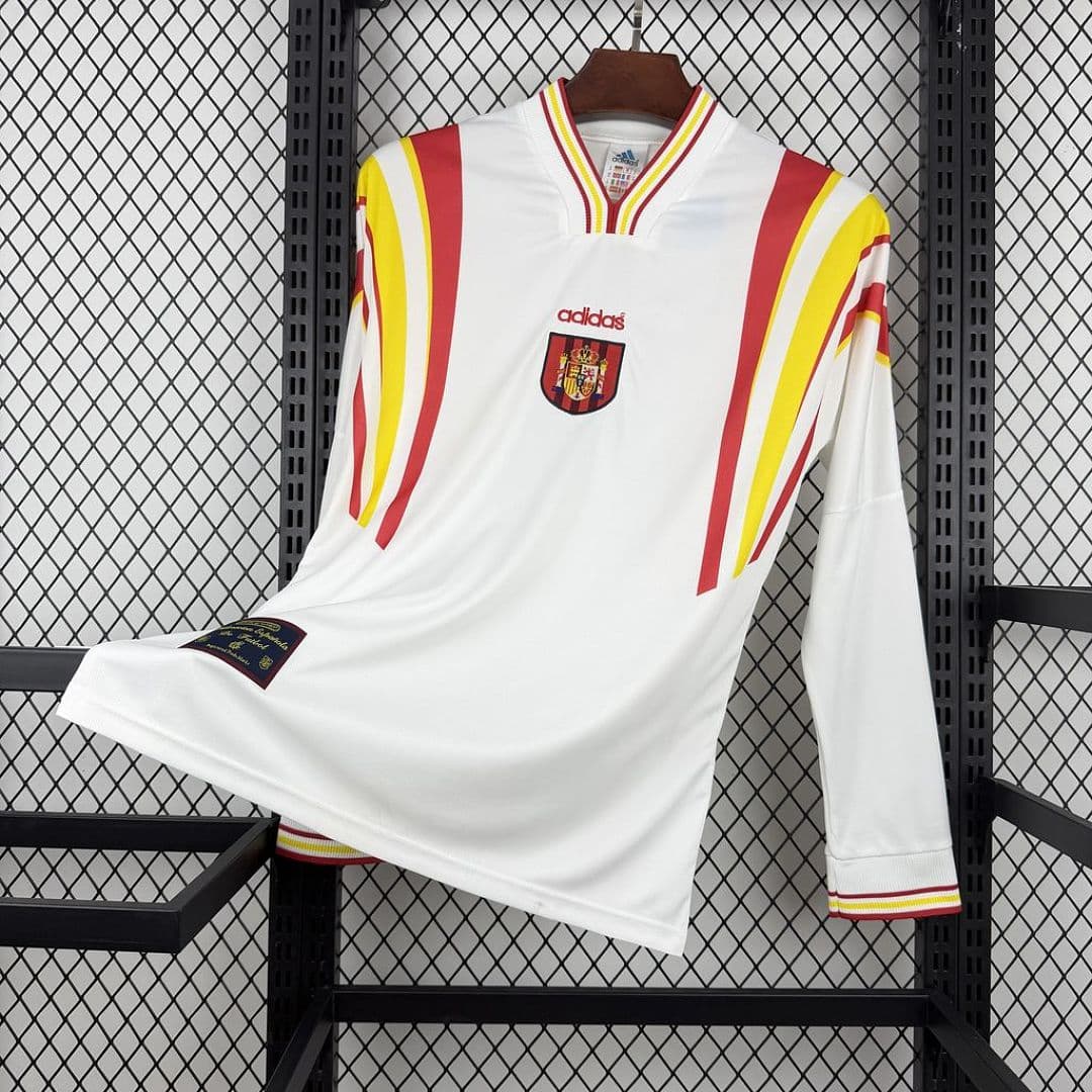 Camisola Retrô Seleção da Espanha 1996 Away