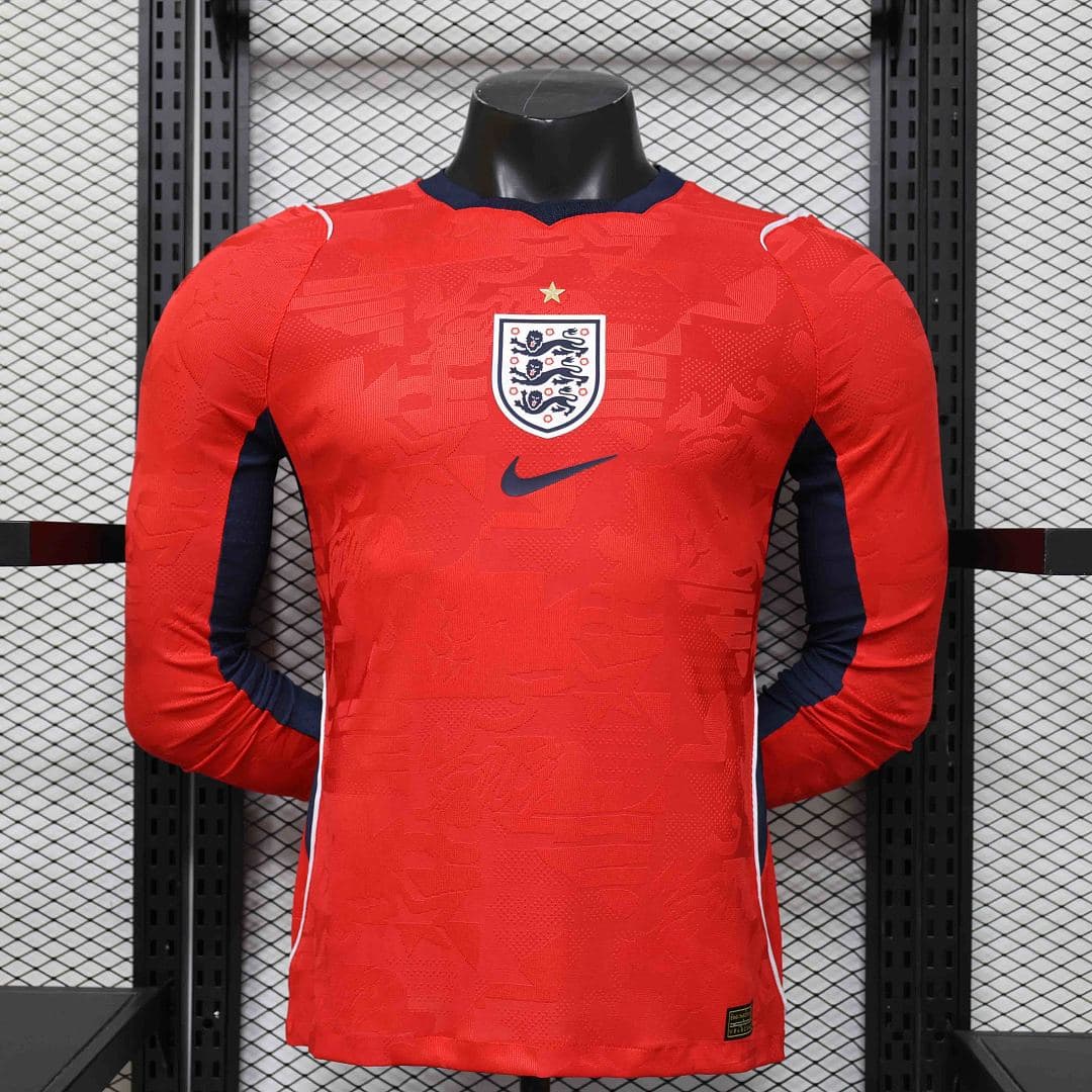 Camisola Manga Longa Seleção da Inglaterra Away 2026/27 — Versão Jogador