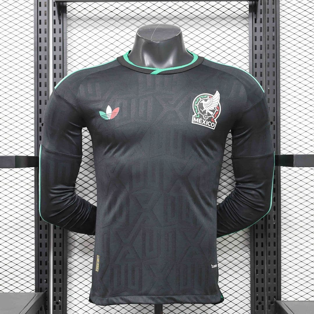 Camisola Manga Longa Seleção do México Home 2026/27 — Versão Jogador