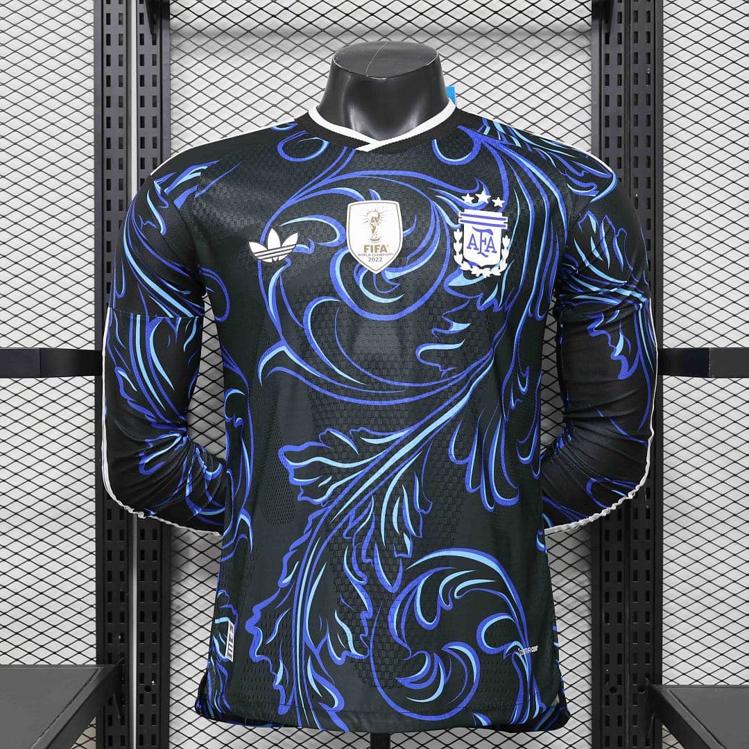 Camisola Manga Longa Seleção da Argentina Away 2026/27 — Versão Jogador