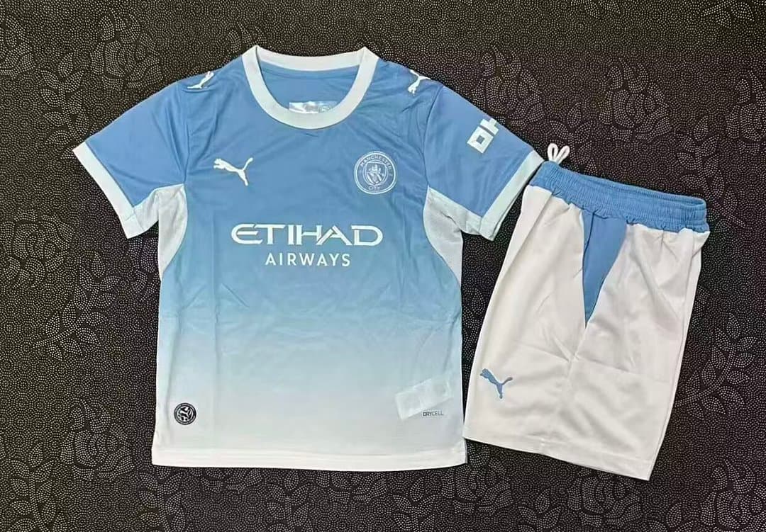 Kit Infantil Manchester City Home 2026/27