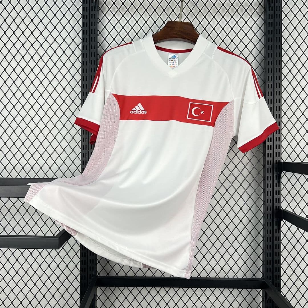 Camisola Retrô Seleção da Turquia 2002 Away