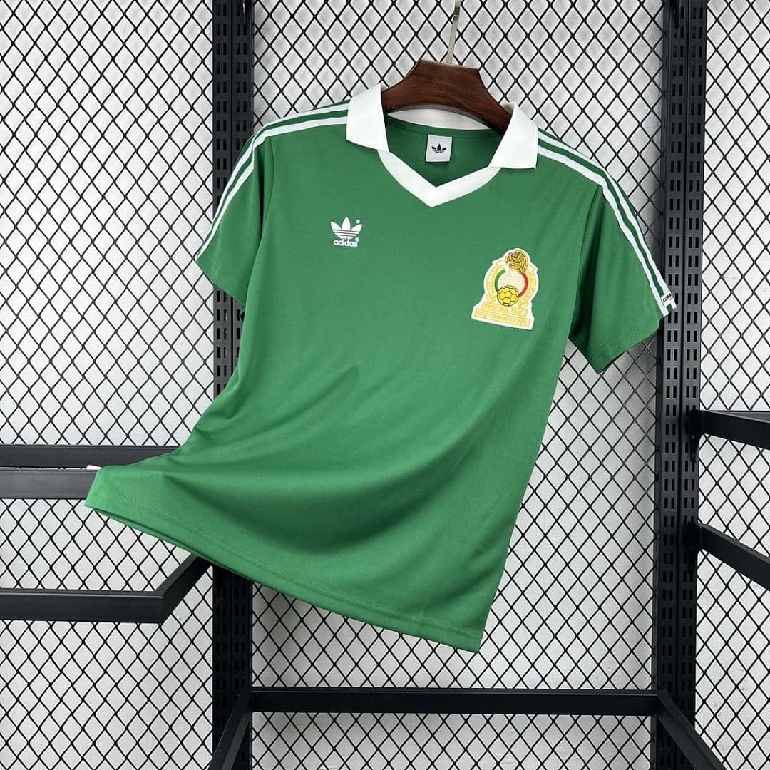 Camisola Retrô Seleção do México 1986