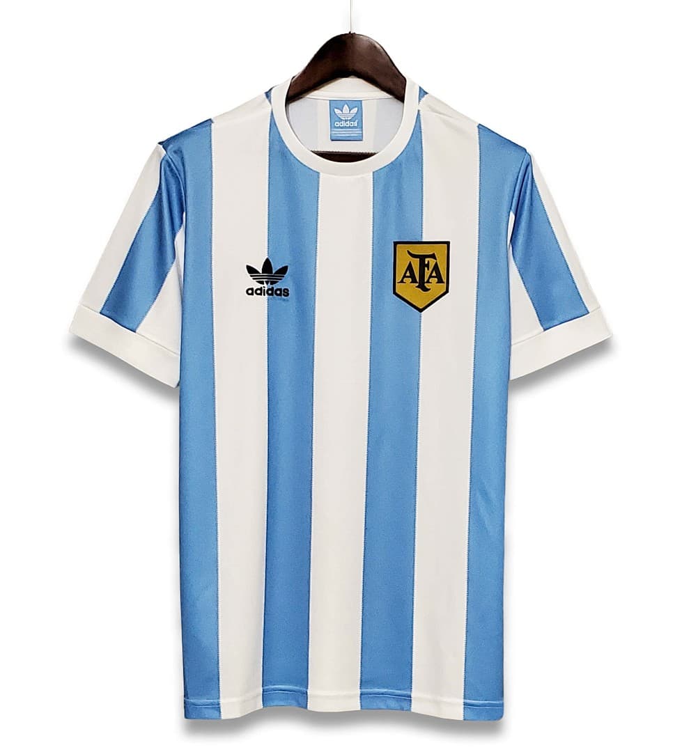 Camisola Retrô Seleção da Argentina 1978